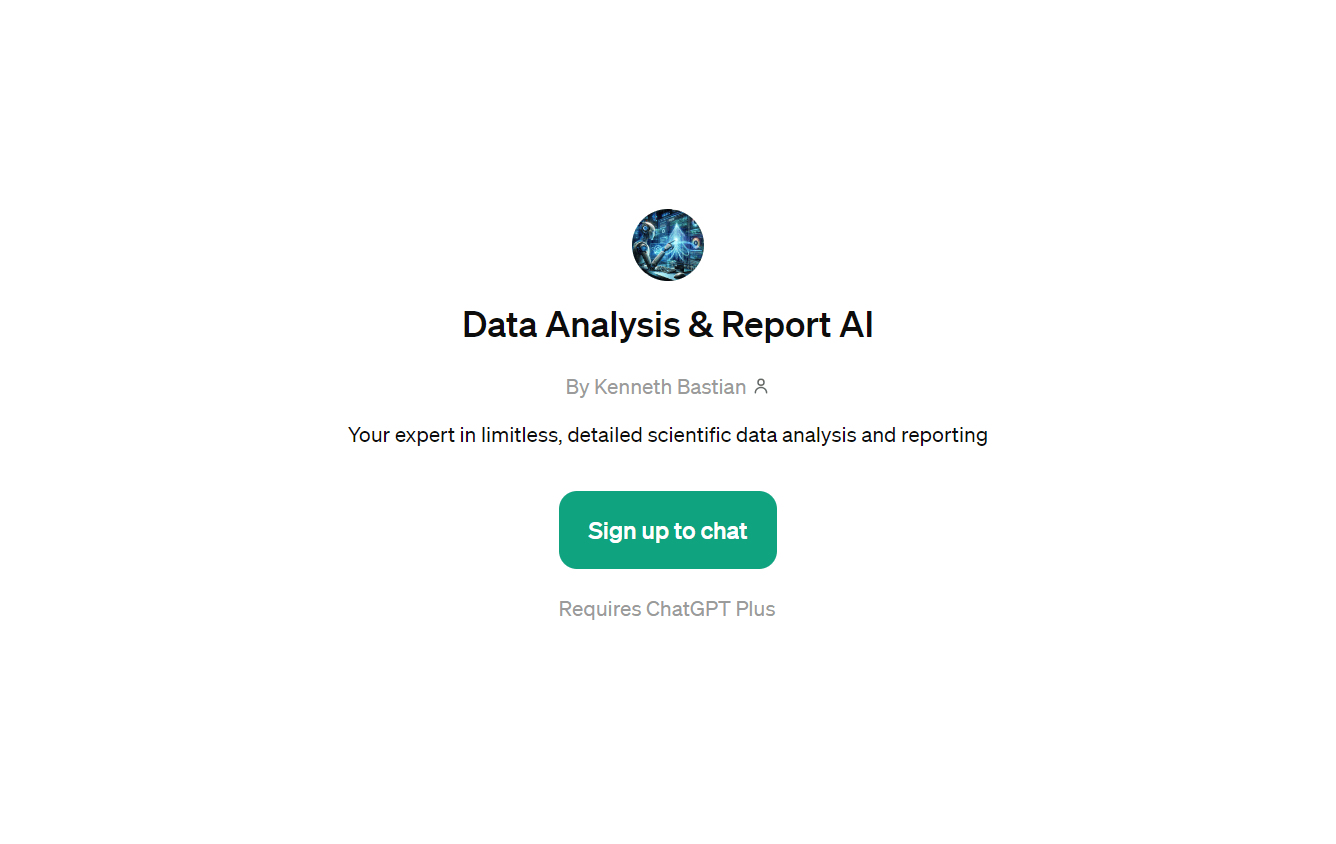 Data Analysis & Report AI - Make Sense of Complex Datasets