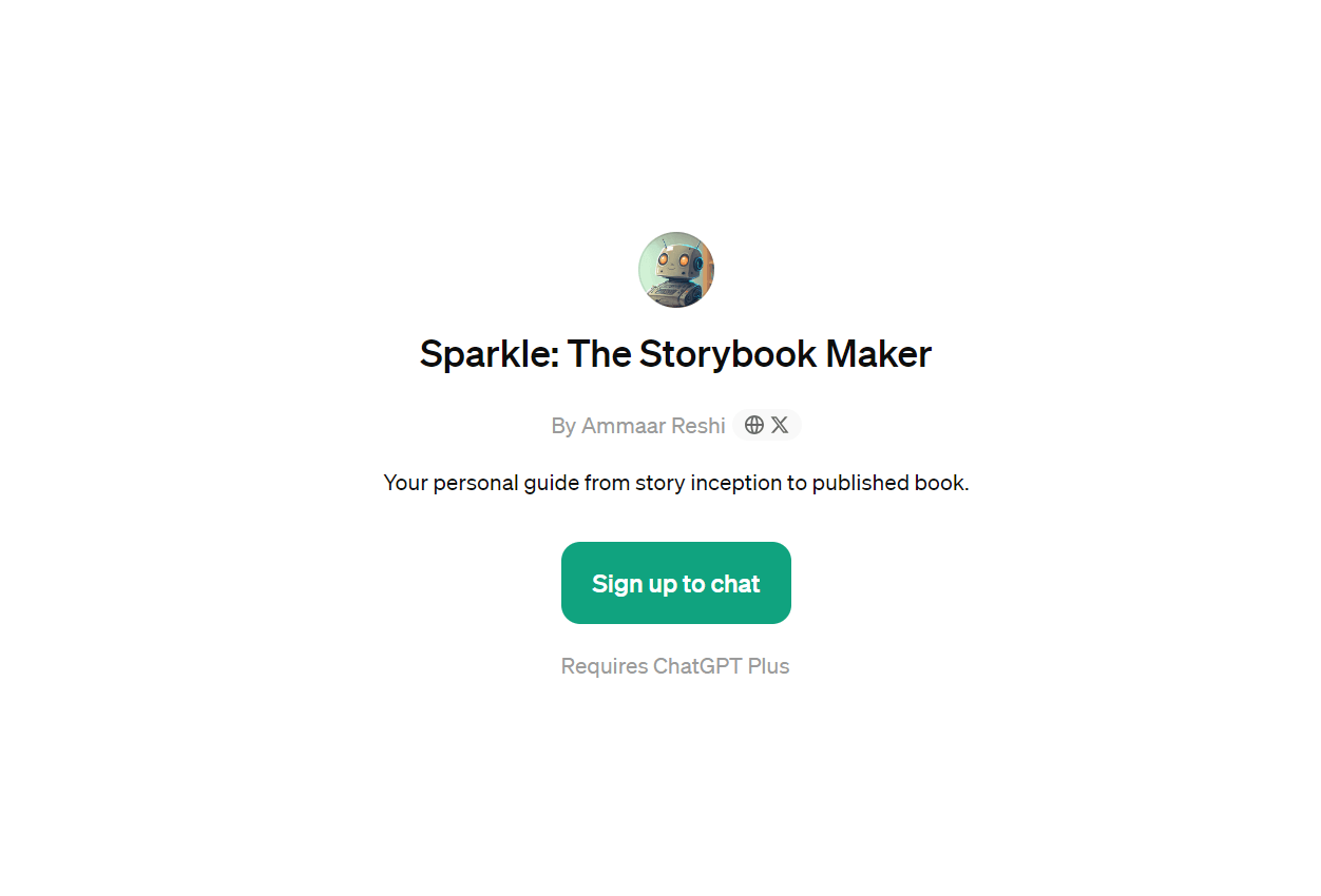 Sparkle: The Storybook Maker - Create a Published Book